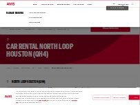 Website Screenshot Avis Car Rental