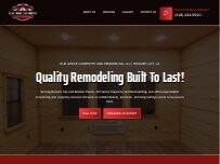 Website Screenshot Elm Grove Carpentry and Remodeling, LLC
