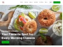 Website Screenshot Bagel Nosh Chandler