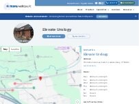 Website Screenshot Elevate Urology