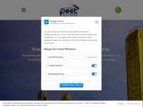 Website Screenshot Local Pest Solutions