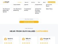 Website Screenshot Auto Care Plus Tire & Service