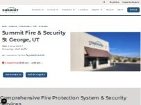 Website Screenshot Summit Fire & Security