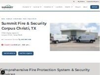 Website Screenshot Summit Fire & Security