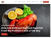 Website Screenshot Walton’s Fresh Fish Seafood & Chicken