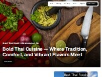 Website Screenshot Bangkok Bistro Thai Eatery
