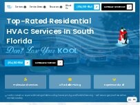 Website Screenshot Kool Flow Air Conditioning Contractor
