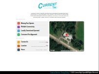 Website Screenshot Current High Speed