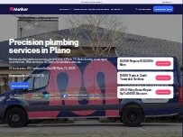Website Screenshot Mother Modern Plumbing, Sewer & Drain
