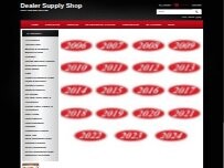 Website Screenshot Dealer Supply Shop