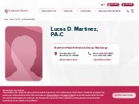 Website Screenshot Lucas D. Martinez
