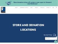 Website Screenshot Stevens Point Goodwill Retail Store & Training Center