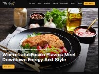 Website Screenshot THE SPOT Latin Fusion Cuisine