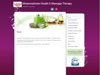 Website Screenshot Metamorphosis Health & Massage Therapy