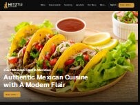 Website Screenshot Metztli Sports Bar & Taqueria