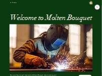Website Screenshot Metal Art, Trophies, Home Decor and Custom Welding