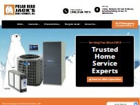 Website Screenshot Polar Bear Jack's Home Services, LLC