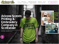 Website Arizona Screen Printer of Scottsdale