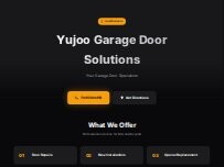 Website Screenshot Yujoo Garage Door Solutions