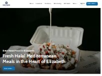 Website Screenshot Hamza & Madina Halal Food
