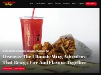 Website Screenshot ATL Wings - AZ3320