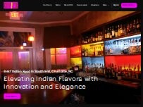 Website Screenshot Copper Modern Indian Cuisine