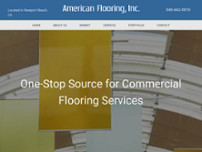 American Flooring website screenshot