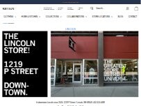 Website Screenshot RAYGUN