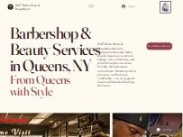 Website Screenshot DMT BarberShop & BeautySpot