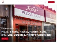 Website Screenshot Sofia Pizza House