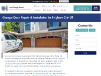 Website Screenshot A Plus Garage Door Repair