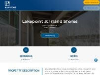 Website Screenshot Lakepoint at Inland Shores
