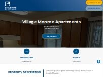 Website Screenshot Village Monroe Apartments