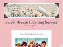 Website Sweet Breeze Cleaning Service