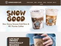 Website Screenshot Corner Market Café