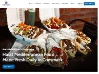 Website Screenshot Hamza & Madina Halal Food