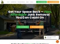 Website Screenshot A & B Junk Removal