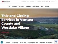 Website Screenshot Stewart Title Of California, Inc. - Westlake Village