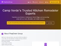 Website Screenshot PrepCrest Group