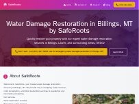 Website Screenshot SafeRoots