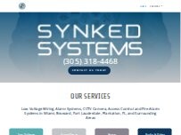 Website Screenshot Synked Systems