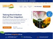 Website Screenshot Sunrise Irrigation