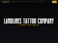 Website Landlines Tattoo Company