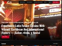 Website Screenshot Boca Restaurant and Lounge