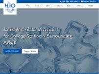 Website Screenshot H2O Technologies & Distribution
