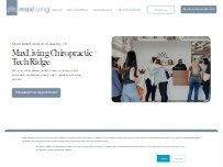Website Screenshot Maxliving Chiropractic - Tech Ridge