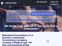 Website Screenshot Blackwell Innovations