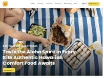 Website Screenshot L&L Hawaiian Barbecue