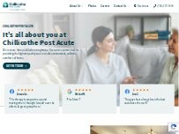 Website Screenshot Chillicothe Post Acute