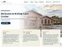 Website Screenshot Bishop Care Center